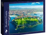 Blick auf Gijón - Asturien, Spanien