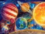 Atemberaubendes Sonnensystem