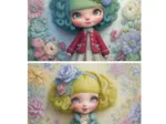 2 Puzzles - Flower Girls