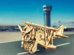 3D Holzpuzzle - Biplane