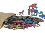 Wooden Puzzle - A Beautiful Shelter