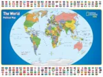 XXL Teile - National Geographic - The World Kids Map