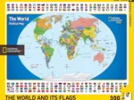 XXL Teile - National Geographic - The World Kids Map