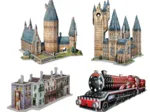 4 3D Puzzles - Set Harry Potter (TM)