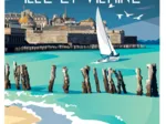 Minipuzzle 96 Teile - Capitaine ILLE-ET-VILAINE - Saint-Malo