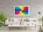 Regenbogen platzen