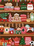 Mini Puzzle - Christmas Shelf