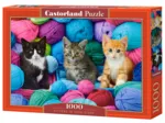Kittens in a Yarn Store