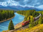 Canadian Pacific Railway im Banff National Park