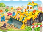 Maxi-Puzzle: Bulldozer im Einsatz