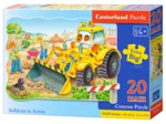 Maxi-Puzzle: Bulldozer im Einsatz
