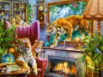 Tiger Erwachen zum Leben