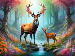 Cerf Majestueux