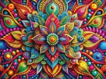 Bunte Mandala