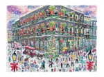 Weihnachten in New Orleans – 1000-teiliges Puzzle mit Quadratischer Box