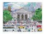 Frühling in der Bibliothek – 500-teiliges doppelseitiges Puzzle
