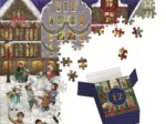 Adventskalender Puzzle - Winterabend in der Stadt