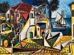 Pablo Picasso - Mediterrane Landschaft