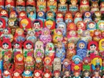 Russische Matryoschka Puppen