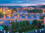 Prag im Abendlicht
