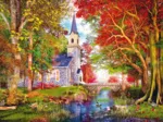 Kapelle im Herbstzauber