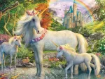 Das Einhorn und seine Fohlen