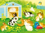 3 Puzzles - Niedliche Haustiere