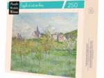 Handgeschnittenes Holzpuzzle - Claude Monet - Spring In Giverny