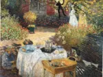 Handgeschnittenes Holzpuzzle - Claude Monet - The Lunch