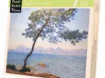 Handgeschnittenes Holzpuzzle - Claude Monet - Cap D'Antibes
