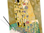 Malen nach Zahlen - CréArt - Klimt - Der Kuss