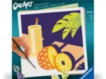 Malen nach Zahlen - CreArt - Mocktail Ananas