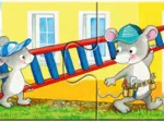 My First Puzzles - Tiere auf der Baustelle (9x2 Teile)