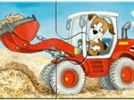 My First Puzzles - Tiere auf der Baustelle (9x2 Teile)