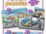 Rahmenpuzzle - 4 Puzzles - Meine Einsatzfahrzeuge