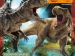 3 Puzzles 49 Teile - T-Rex Jurassic World 3