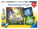 3 Puzzles - Schöne Einhörner