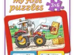 3 Puzzles - My First Puzzle - Bagger, Traktor und Kipplader