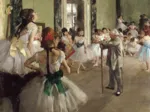Degas Edgar: Tanzschule