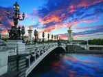 Pont Alexandre III, Paris, Frankreich