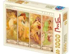 Alphonse Mucha: Jahreszeiten
