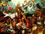 Brueghel Pieter: Der Sturz der rebellierenden Engel, 1562