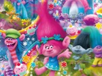 Puzzle mit Glitzer-Effekt - Trolls