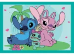Puzzle 4 in 1 - Stitch und seine Freunde