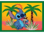 Puzzle 4 in 1 - Stitch und seine Freunde