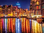 Amsterdam bei Nacht