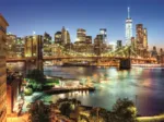Lichter Der Brooklyn Bridge