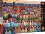 Blick auf Gdansk, Polen