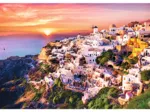 Sonnenuntergang über Santorini