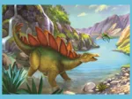 4 Puzzles - Einzigartige Dinosaurier